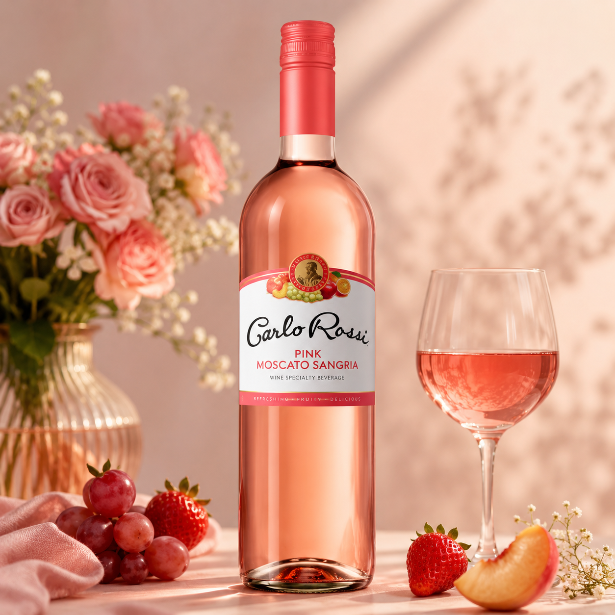 Wine & Flowers