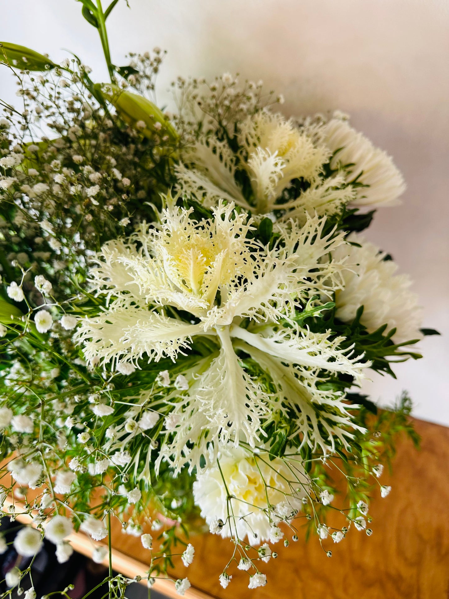 Lady in white