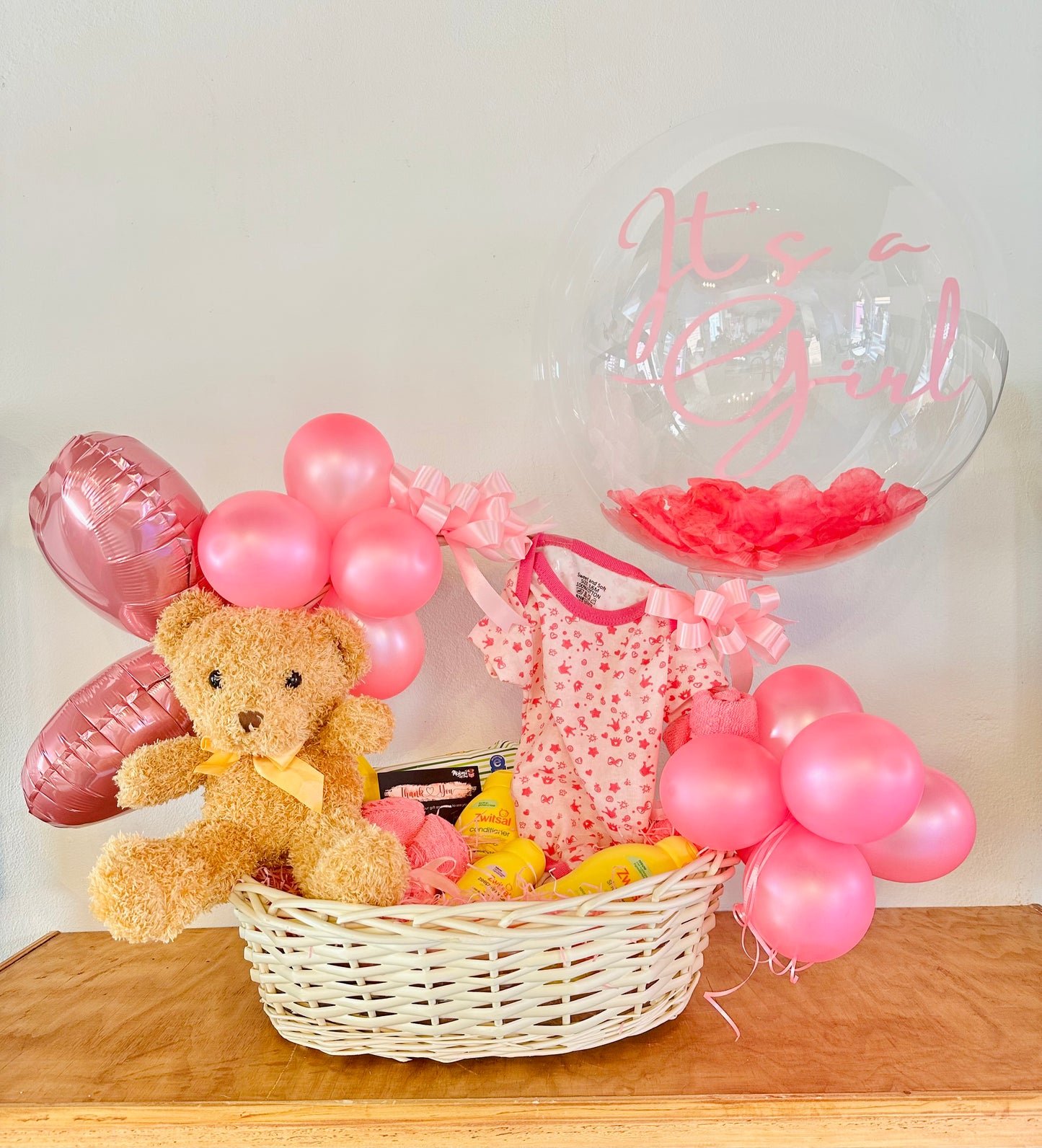 Baby Girl Basket