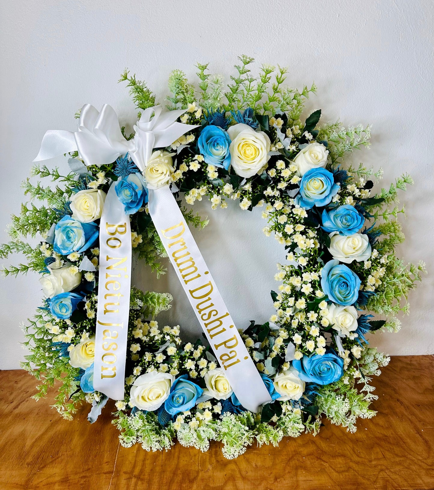 Fresh Blue & White