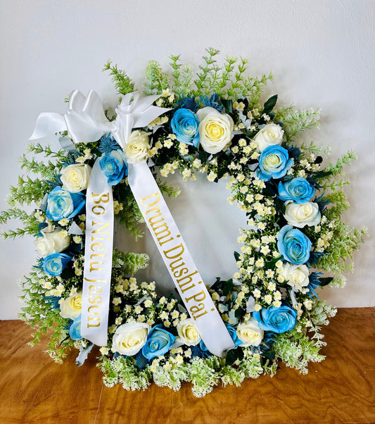 Fresh Blue & White