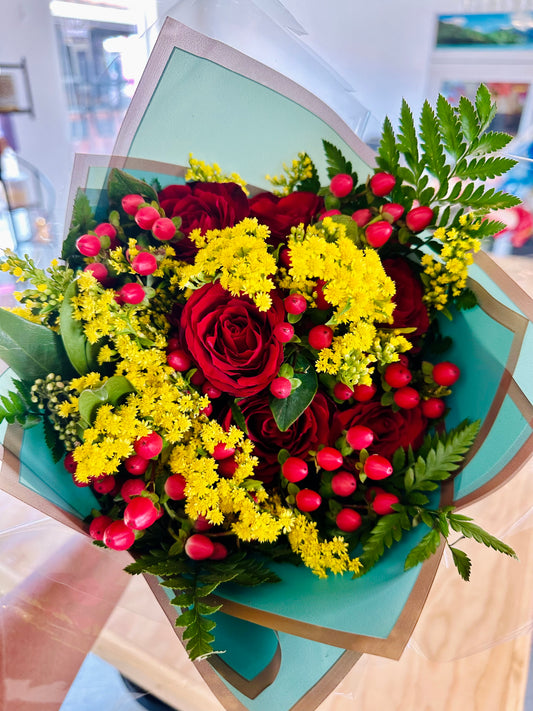 Roses are red