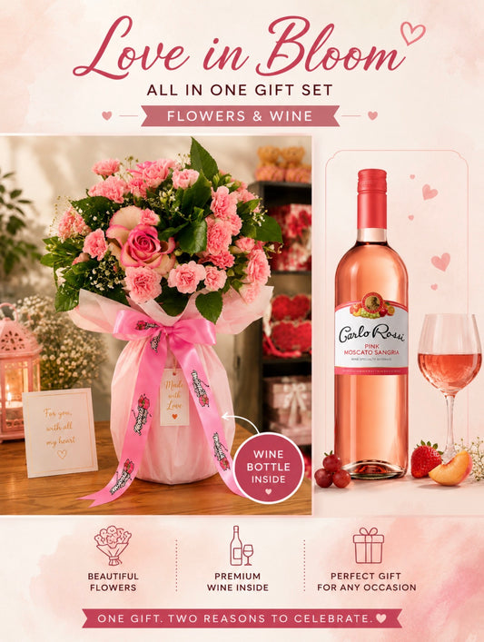 Wine & Flowers