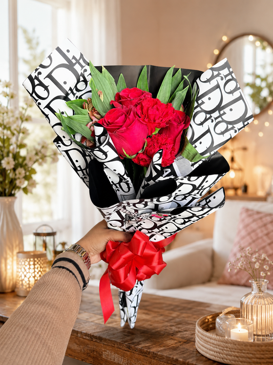 Mrs. Dior Bouquet - Black